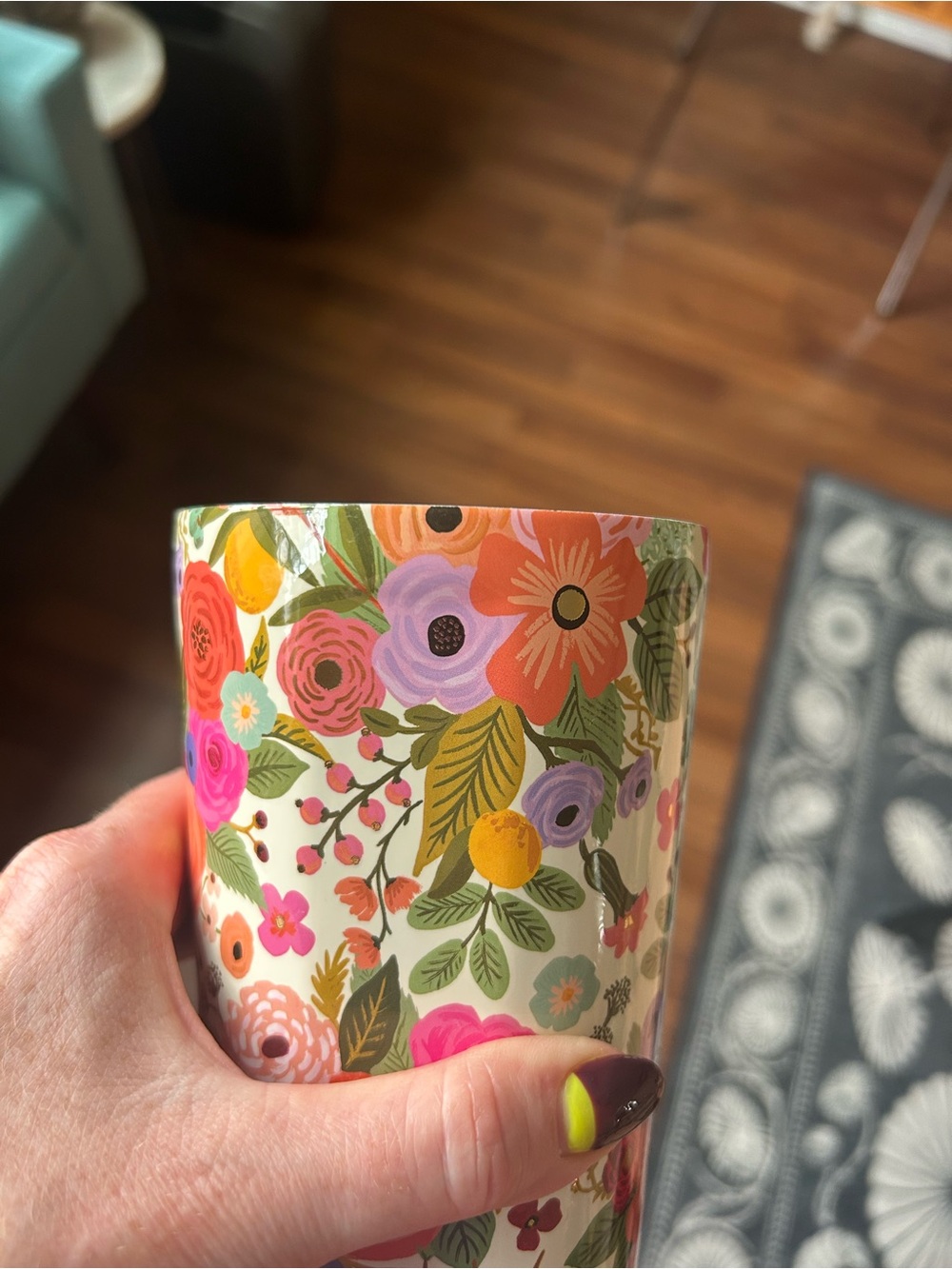 Rifle Paper x Corksicle Garden Party 24 oz. Tumbler - Picture 7 of 8